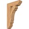Ekena Millwork Merced Slat Smooth Bracket, Western Red Cedar, 3 1/2"W x 14"D x 22"H BKT04X14X22MRC06SWR - alternate 1